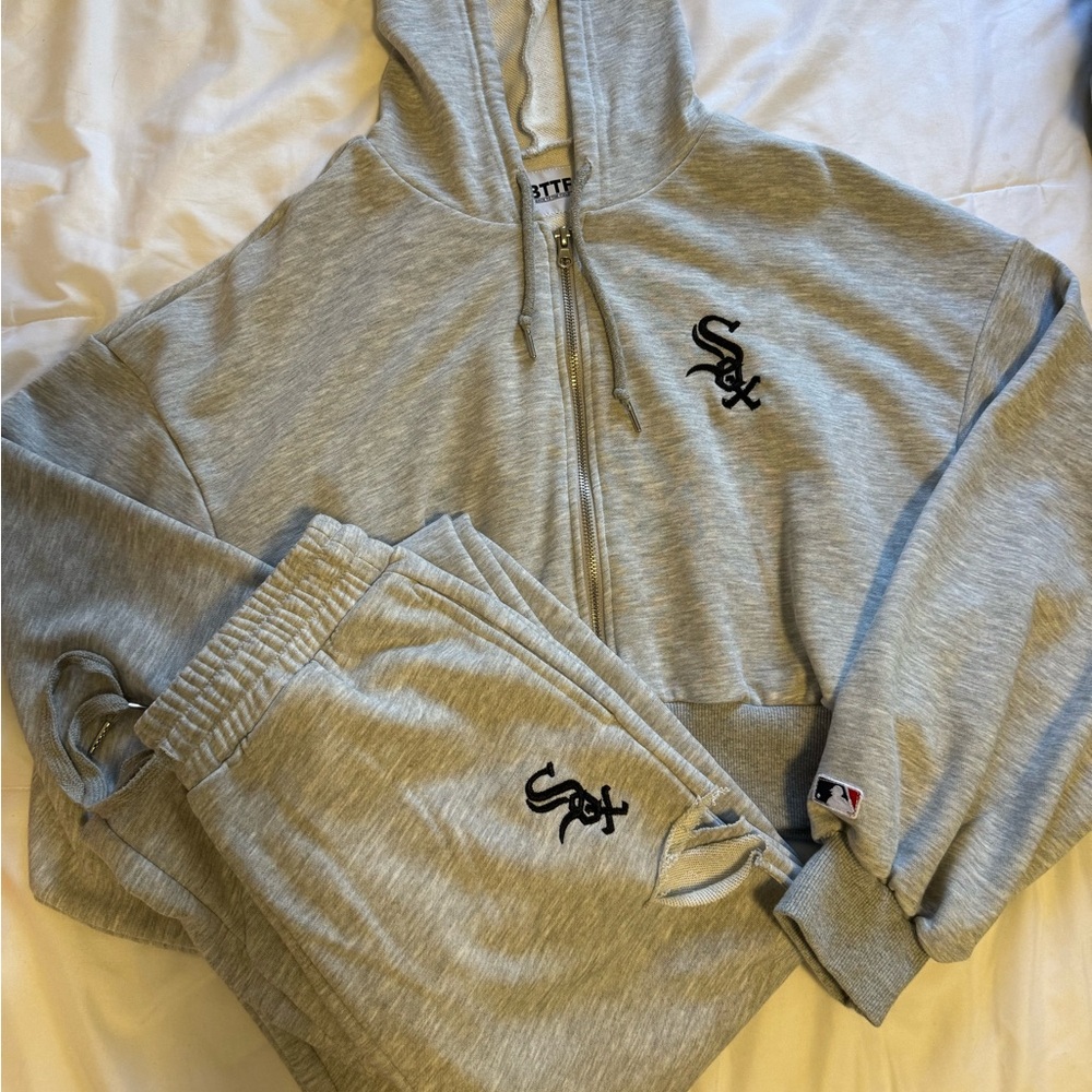 Japan sweatpants and jacket set